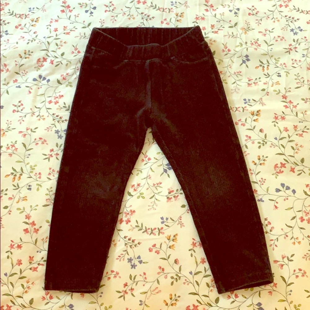 Hanna Anderson girls black pants